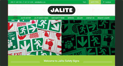 Desktop Screenshot of jalite.co.za