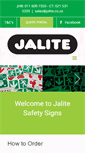 Mobile Screenshot of jalite.co.za